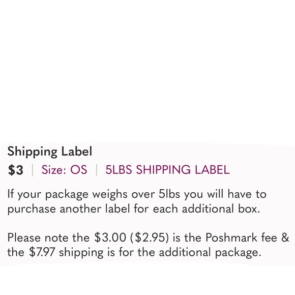 Extra Shipping Label - Picture 2 of 3